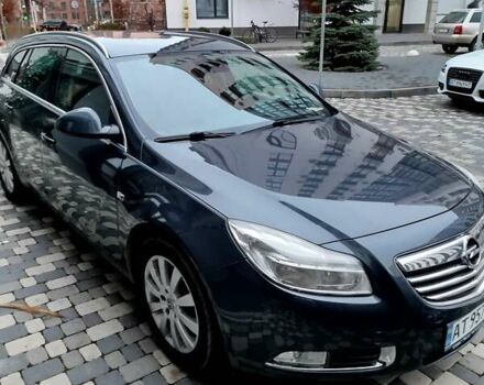 Серый Опель Инсигния, объемом двигателя 1.96 л и пробегом 241 тыс. км за 6450 $, фото 6 на Automoto.ua