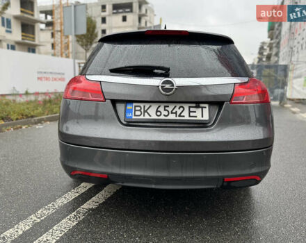 Серый Опель Инсигния, объемом двигателя 1.96 л и пробегом 270 тыс. км за 8500 $, фото 4 на Automoto.ua