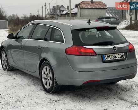 Серый Опель Инсигния, объемом двигателя 2 л и пробегом 219 тыс. км за 7650 $, фото 7 на Automoto.ua