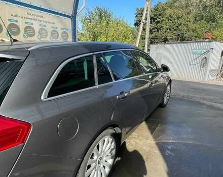 Серый Опель Инсигния, объемом двигателя 1.96 л и пробегом 284 тыс. км за 8900 $, фото 3 на Automoto.ua