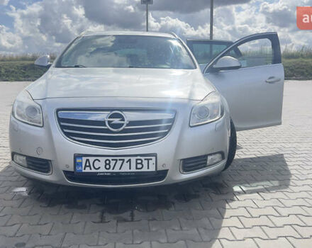 Серый Опель Инсигния, объемом двигателя 1.96 л и пробегом 216 тыс. км за 7300 $, фото 4 на Automoto.ua