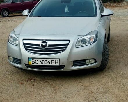 Серый Опель Инсигния, объемом двигателя 2 л и пробегом 282 тыс. км за 7400 $, фото 4 на Automoto.ua