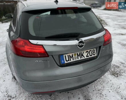 Серый Опель Инсигния, объемом двигателя 2 л и пробегом 219 тыс. км за 7650 $, фото 19 на Automoto.ua