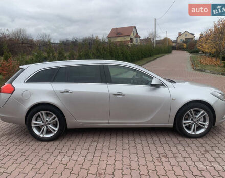 Серый Опель Инсигния, объемом двигателя 1.96 л и пробегом 215 тыс. км за 7750 $, фото 6 на Automoto.ua