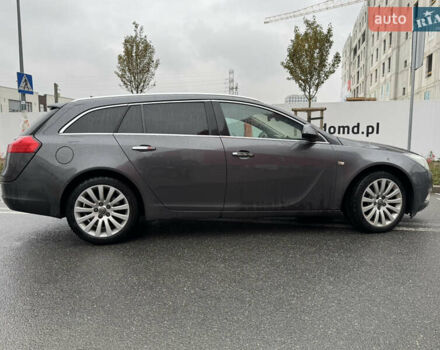 Серый Опель Инсигния, объемом двигателя 1.96 л и пробегом 270 тыс. км за 8500 $, фото 3 на Automoto.ua