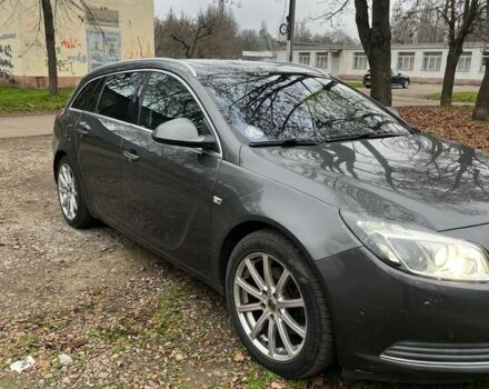 Серый Опель Инсигния, объемом двигателя 2 л и пробегом 299 тыс. км за 6700 $, фото 3 на Automoto.ua