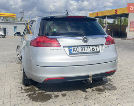 Серый Опель Инсигния, объемом двигателя 1.96 л и пробегом 216 тыс. км за 7300 $, фото 9 на Automoto.ua