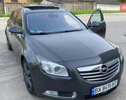 Сірий Опель Інсігнія, об'ємом двигуна 1.96 л та пробігом 221 тис. км за 12500 $, фото 11 на Automoto.ua