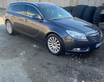 Серый Опель Инсигния, объемом двигателя 2 л и пробегом 310 тыс. км за 8500 $, фото 7 на Automoto.ua