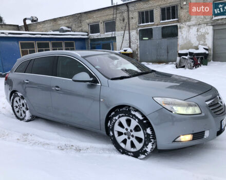 Серый Опель Инсигния, объемом двигателя 1.96 л и пробегом 280 тыс. км за 7400 $, фото 16 на Automoto.ua