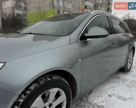 Серый Опель Инсигния, объемом двигателя 2 л и пробегом 219 тыс. км за 7650 $, фото 11 на Automoto.ua