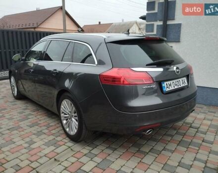 Серый Опель Инсигния, объемом двигателя 2 л и пробегом 293 тыс. км за 9500 $, фото 16 на Automoto.ua