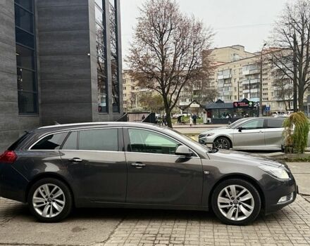 Серый Опель Инсигния, объемом двигателя 2 л и пробегом 212 тыс. км за 9700 $, фото 3 на Automoto.ua