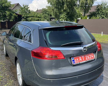 Серый Опель Инсигния, объемом двигателя 2 л и пробегом 213 тыс. км за 8950 $, фото 34 на Automoto.ua