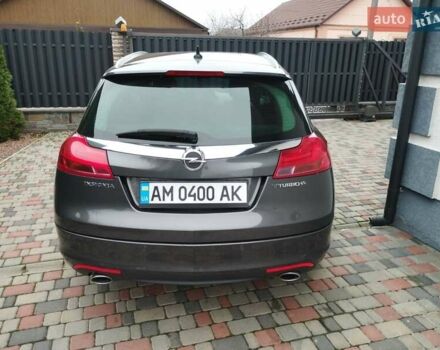 Серый Опель Инсигния, объемом двигателя 2 л и пробегом 293 тыс. км за 9500 $, фото 17 на Automoto.ua