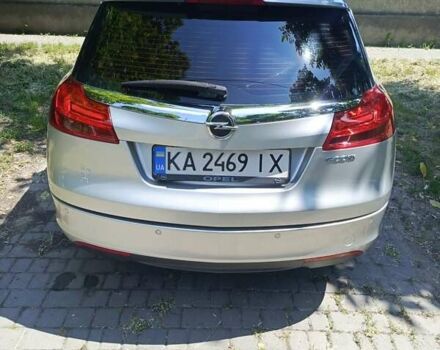 Серый Опель Инсигния, объемом двигателя 1.96 л и пробегом 286 тыс. км за 5999 $, фото 3 на Automoto.ua