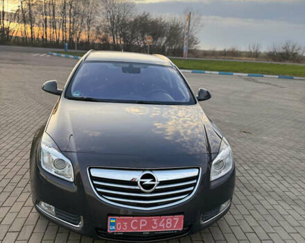 Серый Опель Инсигния, объемом двигателя 2 л и пробегом 213 тыс. км за 8950 $, фото 107 на Automoto.ua