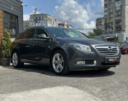 Серый Опель Инсигния, объемом двигателя 2 л и пробегом 270 тыс. км за 7800 $, фото 3 на Automoto.ua