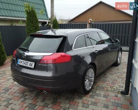 Серый Опель Инсигния, объемом двигателя 2 л и пробегом 293 тыс. км за 9500 $, фото 13 на Automoto.ua