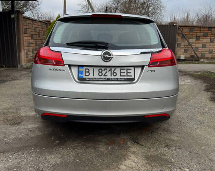 Серый Опель Инсигния, объемом двигателя 1.96 л и пробегом 234 тыс. км за 7700 $, фото 5 на Automoto.ua
