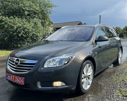 Серый Опель Инсигния, объемом двигателя 2 л и пробегом 213 тыс. км за 8950 $, фото 13 на Automoto.ua