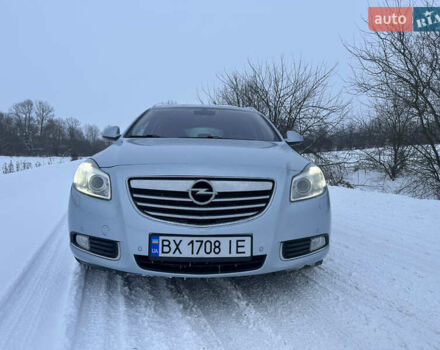 Серый Опель Инсигния, объемом двигателя 1.96 л и пробегом 333 тыс. км за 7850 $, фото 16 на Automoto.ua