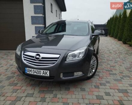 Серый Опель Инсигния, объемом двигателя 2 л и пробегом 293 тыс. км за 9500 $, фото 14 на Automoto.ua