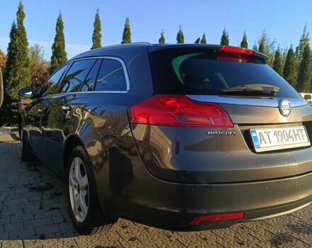 Серый Опель Инсигния, объемом двигателя 1.96 л и пробегом 316 тыс. км за 8600 $, фото 21 на Automoto.ua