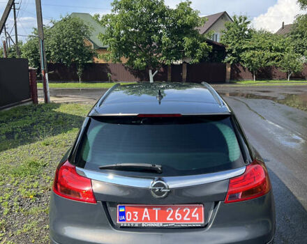Серый Опель Инсигния, объемом двигателя 2 л и пробегом 213 тыс. км за 9700 $, фото 21 на Automoto.ua