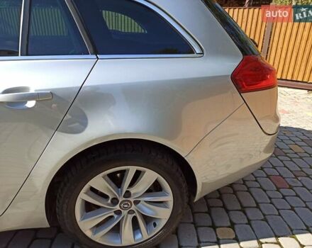 Серый Опель Инсигния, объемом двигателя 2 л и пробегом 237 тыс. км за 10199 $, фото 74 на Automoto.ua