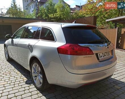 Серый Опель Инсигния, объемом двигателя 2 л и пробегом 237 тыс. км за 10199 $, фото 3 на Automoto.ua