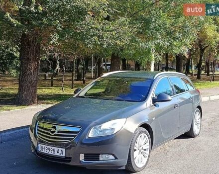Серый Опель Инсигния, объемом двигателя 1.96 л и пробегом 267 тыс. км за 9300 $, фото 13 на Automoto.ua