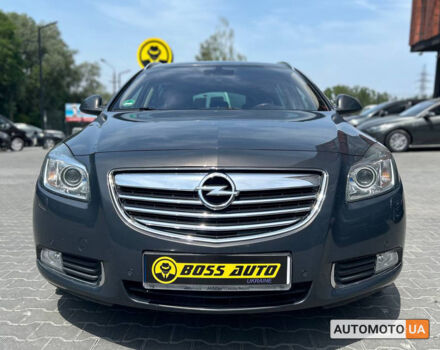 Серый Опель Инсигния, объемом двигателя 2 л и пробегом 224 тыс. км за 10800 $, фото 1 на Automoto.ua