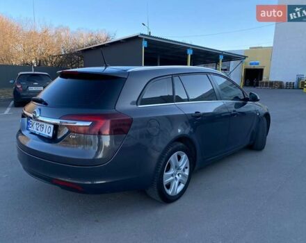 Серый Опель Инсигния, объемом двигателя 1.96 л и пробегом 360 тыс. км за 9200 $, фото 3 на Automoto.ua