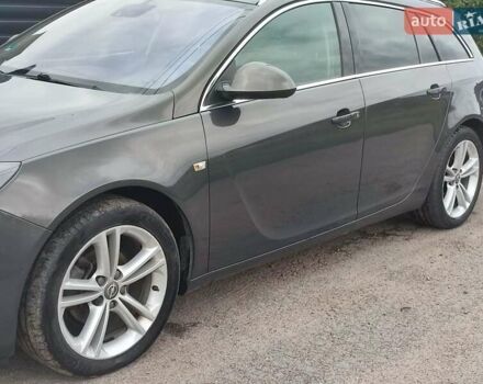 Серый Опель Инсигния, объемом двигателя 1.96 л и пробегом 214 тыс. км за 9200 $, фото 5 на Automoto.ua