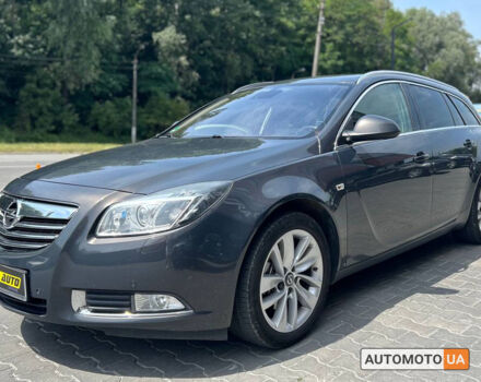 Серый Опель Инсигния, объемом двигателя 2 л и пробегом 224 тыс. км за 10800 $, фото 2 на Automoto.ua