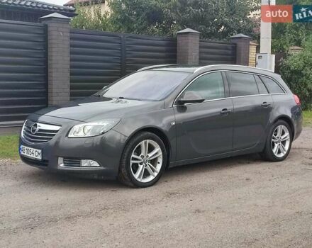Серый Опель Инсигния, объемом двигателя 1.96 л и пробегом 214 тыс. км за 9200 $, фото 15 на Automoto.ua