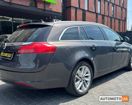 Серый Опель Инсигния, объемом двигателя 2 л и пробегом 224 тыс. км за 10800 $, фото 5 на Automoto.ua