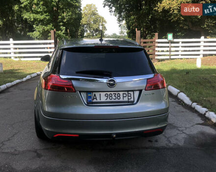 Серый Опель Инсигния, объемом двигателя 2 л и пробегом 174 тыс. км за 7800 $, фото 6 на Automoto.ua