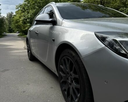 Серый Опель Инсигния, объемом двигателя 2 л и пробегом 234 тыс. км за 9500 $, фото 3 на Automoto.ua