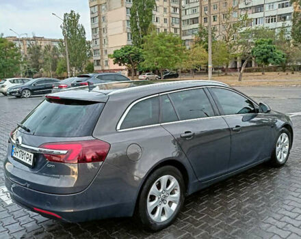 Серый Опель Инсигния, объемом двигателя 2 л и пробегом 283 тыс. км за 10500 $, фото 4 на Automoto.ua