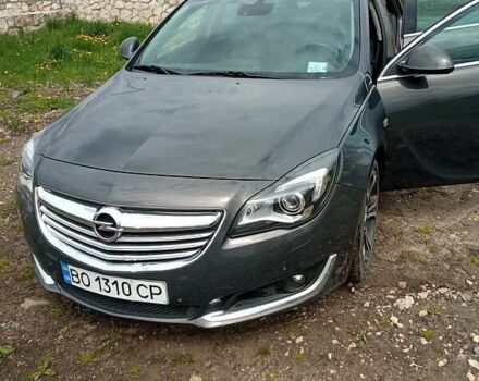 Серый Опель Инсигния, объемом двигателя 2 л и пробегом 240 тыс. км за 9500 $, фото 2 на Automoto.ua