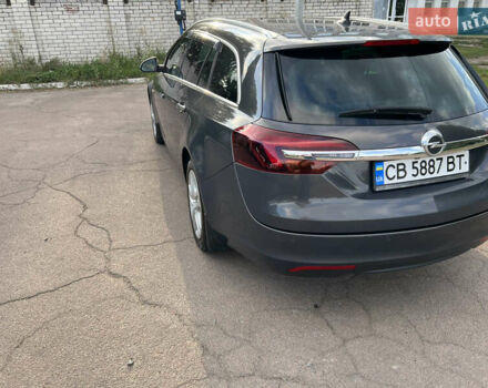 Сірий Опель Інсігнія, об'ємом двигуна 1.96 л та пробігом 227 тис. км за 11500 $, фото 9 на Automoto.ua