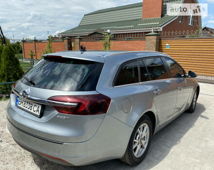 Серый Опель Инсигния, объемом двигателя 2 л и пробегом 211 тыс. км за 9500 $, фото 3 на Automoto.ua