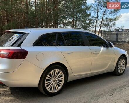 Серый Опель Инсигния, объемом двигателя 2 л и пробегом 224 тыс. км за 9400 $, фото 12 на Automoto.ua