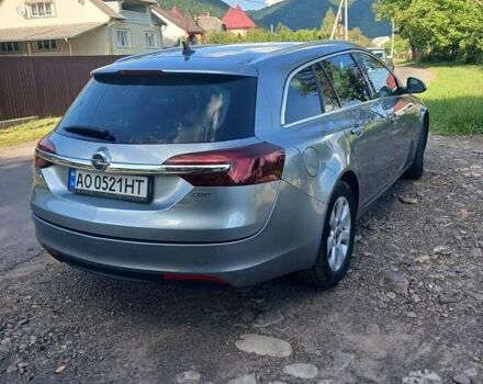 Серый Опель Инсигния, объемом двигателя 2 л и пробегом 223 тыс. км за 11200 $, фото 2 на Automoto.ua