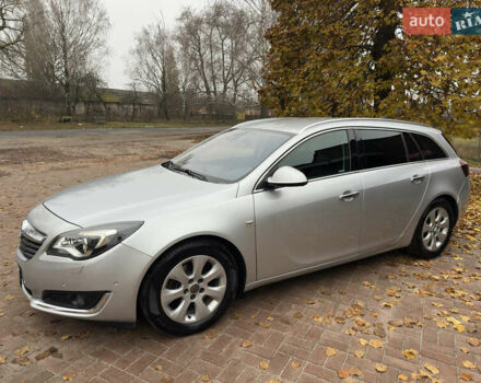 Серый Опель Инсигния, объемом двигателя 1.96 л и пробегом 213 тыс. км за 9900 $, фото 2 на Automoto.ua