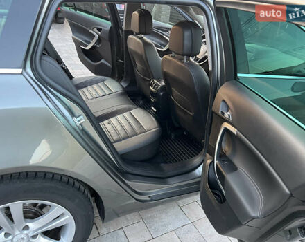 Серый Опель Инсигния, объемом двигателя 2 л и пробегом 192 тыс. км за 11999 $, фото 17 на Automoto.ua