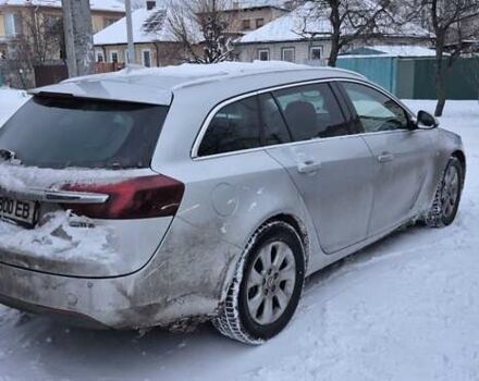 Серый Опель Инсигния, объемом двигателя 2 л и пробегом 120 тыс. км за 10300 $, фото 3 на Automoto.ua