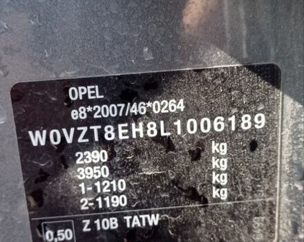 Сірий Опель Інсігнія, об'ємом двигуна 1.96 л та пробігом 100 тис. км за 18600 $, фото 23 на Automoto.ua